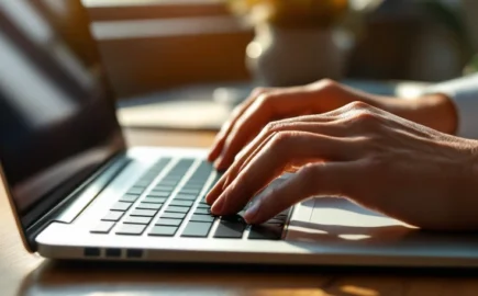 Yrittäjä tutkii yritysrahoituspalveluita kannettavalla tietokoneella – Flex-joustoluotto on yrityslimiitti, joka tarjoaa joustavaa rahoitusta yrityksen tarpeisiin.